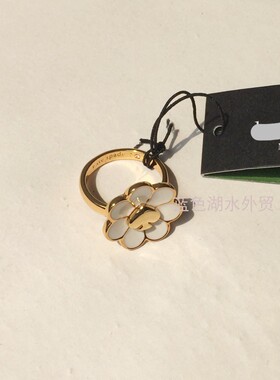 AS-SS-025 精致清新又可爱 镀真金珐琅彩戒!外贸出口美国轻奢戒指