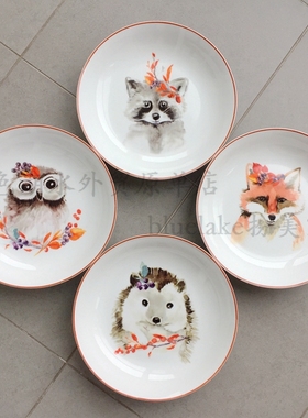 CYGJ-CQ-139 非常实用!外贸出口澳大利亚澳洲原单 陶瓷深汤盘菜盘