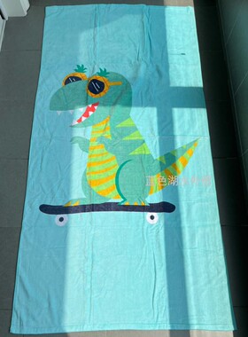 JJZS-MJ-249 纯棉超好货!外贸出口美国原单 160*85cm儿童超大浴巾