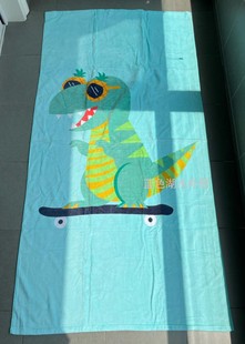 160 249 外贸出口美国原单 85cm儿童超大浴巾 纯棉超好货 JJZS