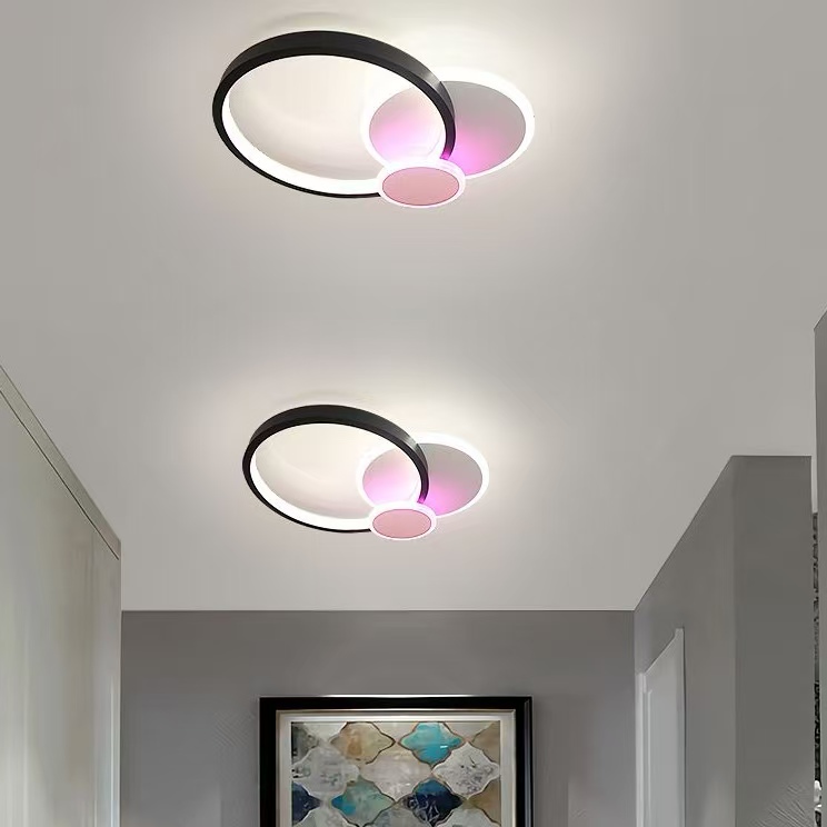 过道灯走廊灯极简约现代玄关灯创意走道门厅灯暗装筒灯嵌入式射灯