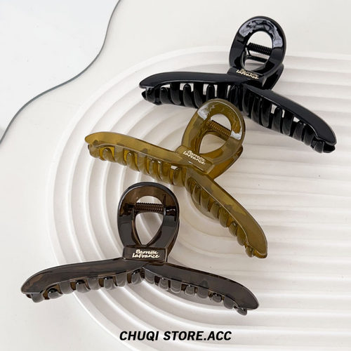 chuqi store/大号抓夹高级感鲨鱼夹气质百搭盘发夹后脑勺夹子发饰