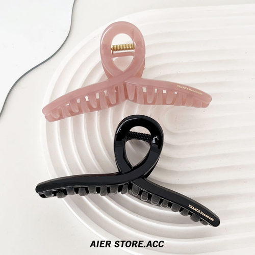 chuqi store/大号抓夹后脑勺高级感鲨鱼夹气质百搭马尾盘发夹发饰