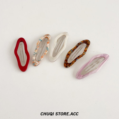 chuqi store/日韩醋酸bb夹网红大号碎发夹刘海夹侧边夹子鸭嘴夹女