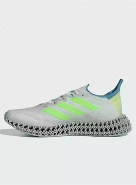 阿迪达斯男子2024新款低帮网面透气缓震健身训练运动跑步鞋IE5977