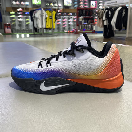 耐克正品篮球鞋男子2025新款运动休闲实战耐磨低帮球鞋IH7326-110