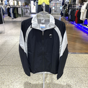 耐克正品外套男2025新款运动休闲立领夹克防风梭织上衣HV0881-010