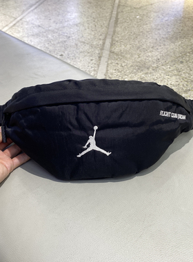 JORDAN飞人正品腰包男女包2025新款运动休闲包单肩包JD2533014AD