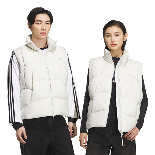 阿迪达斯三叶草保暖立领羽绒马甲
