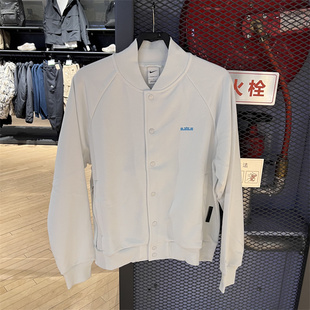 耐克2024冬季男子立领篮球训练运动外套夹克棒球服FZ1035-121-010