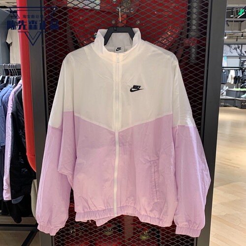 Nike耐克外套女子2022秋新款梭织