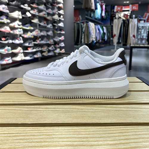 耐克休闲厚底时尚低帮板鞋小白鞋