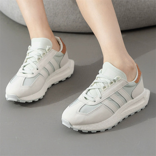 阿迪达斯三叶草女子2024秋轻便透气缓震百搭运动休闲跑步鞋JH7203