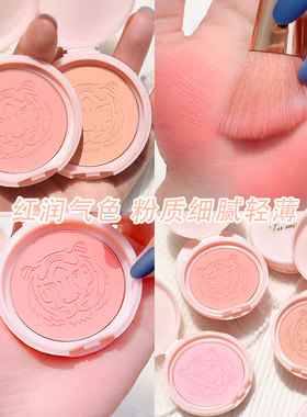 单色腮红哑光细闪高光学生党