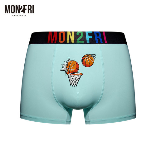 男士平角内裤mon2fri透气高弹