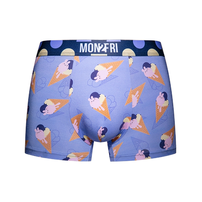 mon2fri男士内裤可爱卡通图案