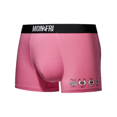 mon2fri莫代尔卡通趣味印花