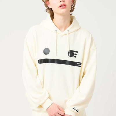 日系小众影子先生印花刺绣卫衣