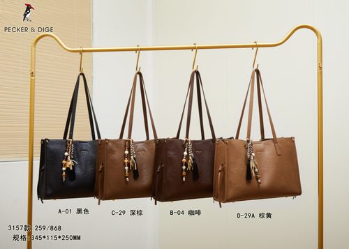 啄实体专柜正品女包2025新款时尚商场同款简约腋下包休闲单肩3157