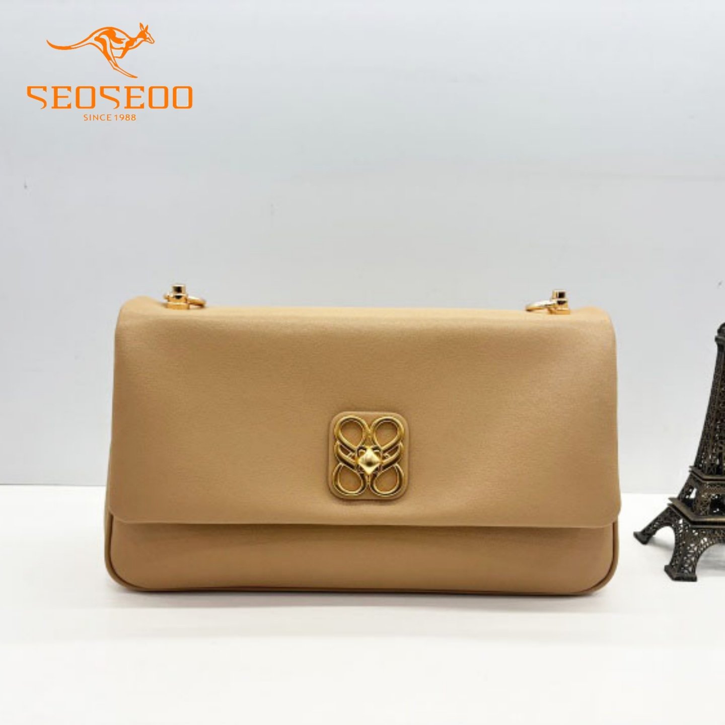 SEOSEOO/九州袋鼠女包正品2025新款时尚高档小方包单肩斜挎792421,箱包皮具/热销女包/男包,小方包,淘宝优惠券,粉丝福利购,淘宝优惠卷
