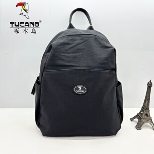 TUCANO/啄木鸟线下同款女包2026新款时尚轻便布旅游双肩包TBK2804