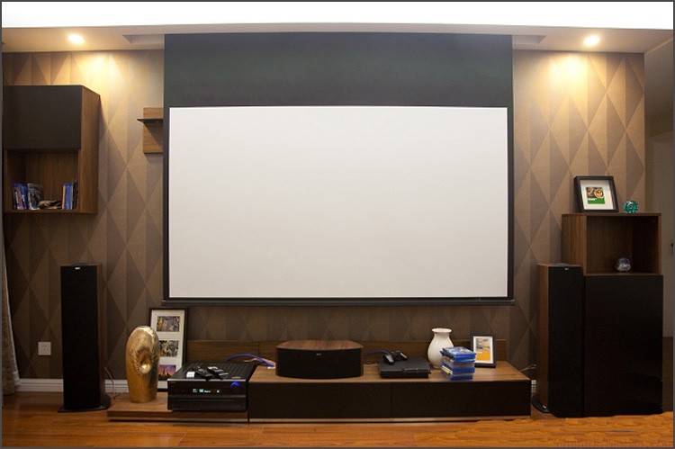 莱特lts电动幕布84寸莱特斯