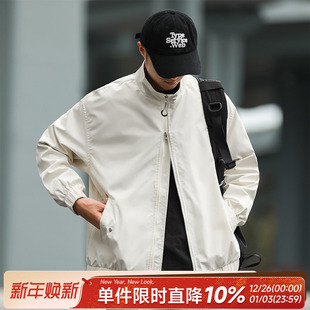 防泼水嘿马七作日系复古春秋男士 上衣外套 休闲多口袋户外夹克工装