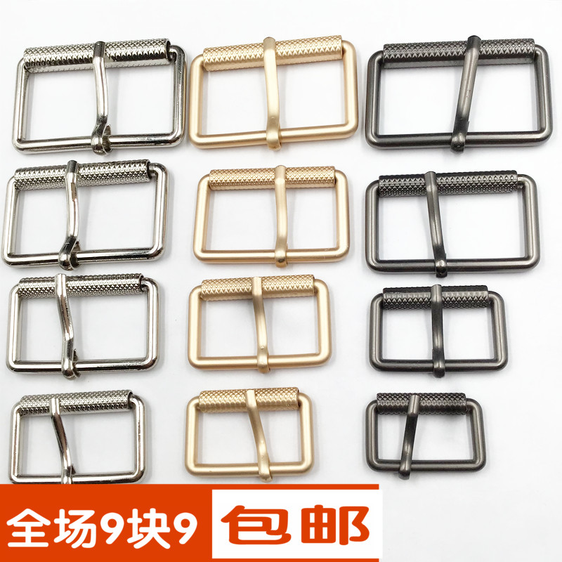 金属螺纹套管口字扣  皮带扣 调节扣 布带卡扣 背包调节扣图片
