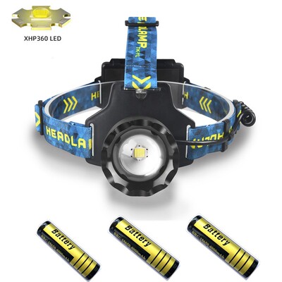 强光头灯露营钓鱼防水