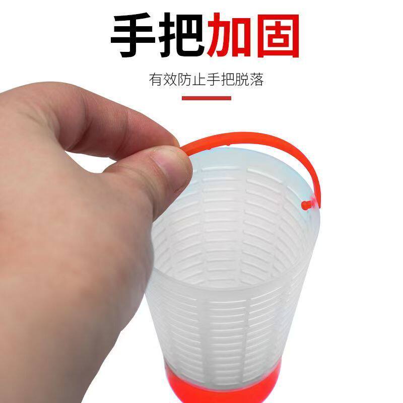 钩鱼工具大全羽毛球形钓鱼窝料器撒饵笼打窝笼窝料打窝器垂钓配件图片