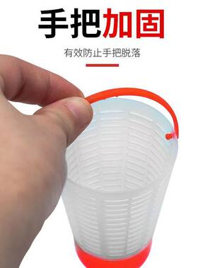 钩鱼工具大全羽毛球形钓鱼窝料器撒饵笼打窝笼窝料打窝器垂钓配件