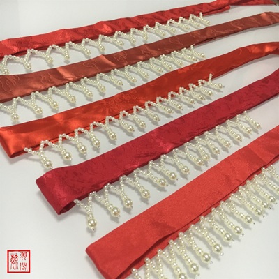 百搭风明制珍珠汉服配饰包邮发带