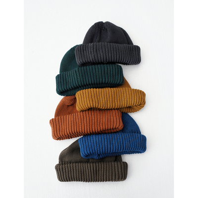 市井蓝染古法植物染保暖瓜皮帽