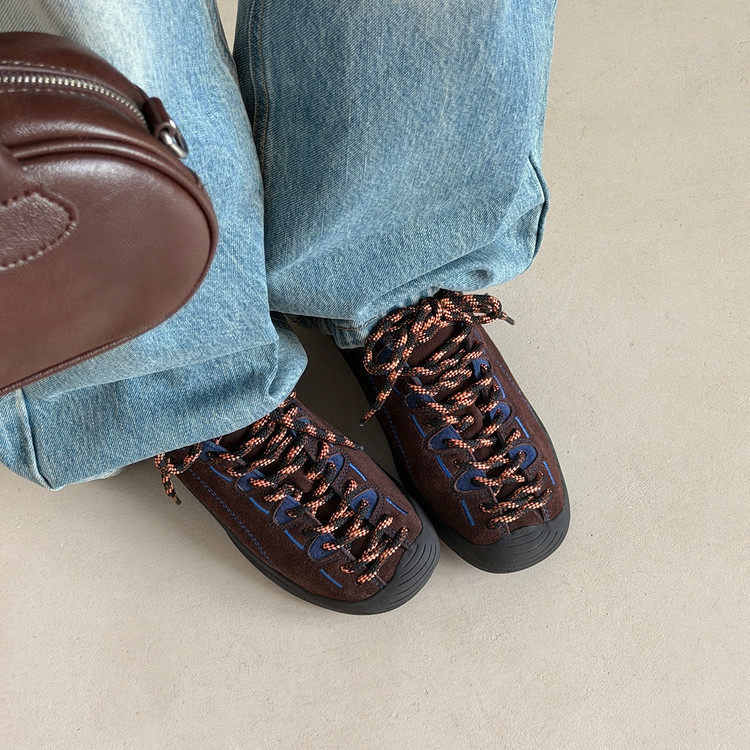 圆头粗跟TPR(牛筋）胶粘工艺头层猪皮深口单鞋,女鞋,深口单鞋,淘宝优惠券,粉丝福利购,淘宝优惠卷