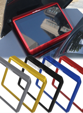 适用五羊本田NWT150改装仪表盖NWG150显示屏保护罩防磕装饰框配件