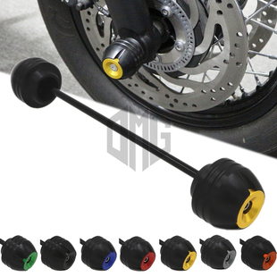 适用奥古斯塔F3 675/F3 800 12-17年改装前轮防摔球前减震保护块