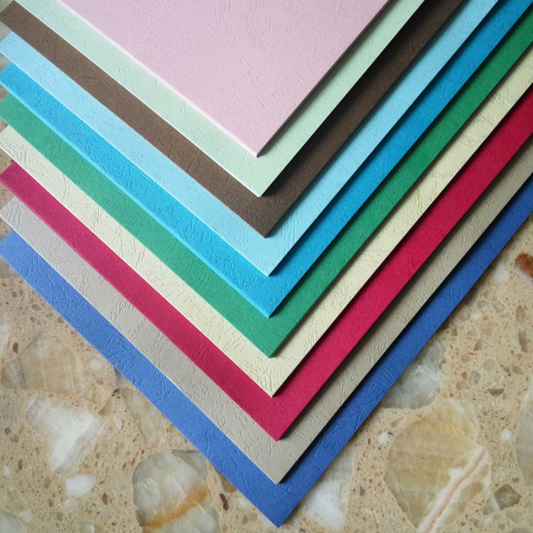 手工用纸a4a3 皮纹纸230克彩色卡纸彩色装订纸封面纸带纹路厚皮纹