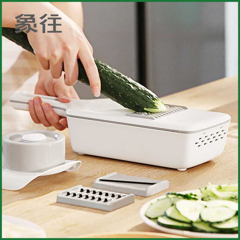 厨房桌面多功能工具神器砧板家用切菜肉切丝刀刨丝擦丝器模具