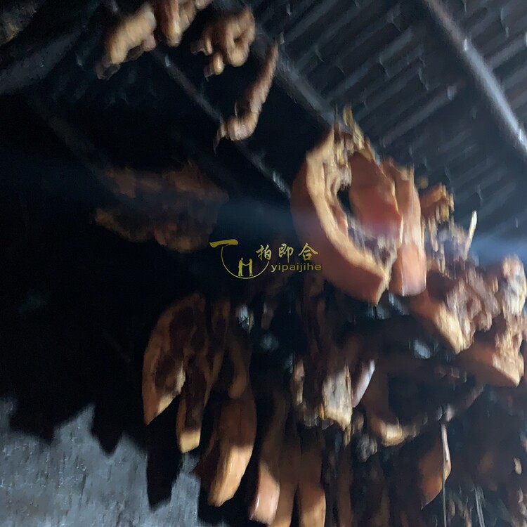 陕南土特产农家自家养野菜喂养土猪肉烟熏腊肉基础食用农产品500g