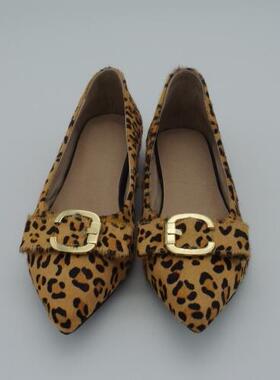 量身订做残疾人平跟尖头矫正鞋左右单脚内增高定制女鞋