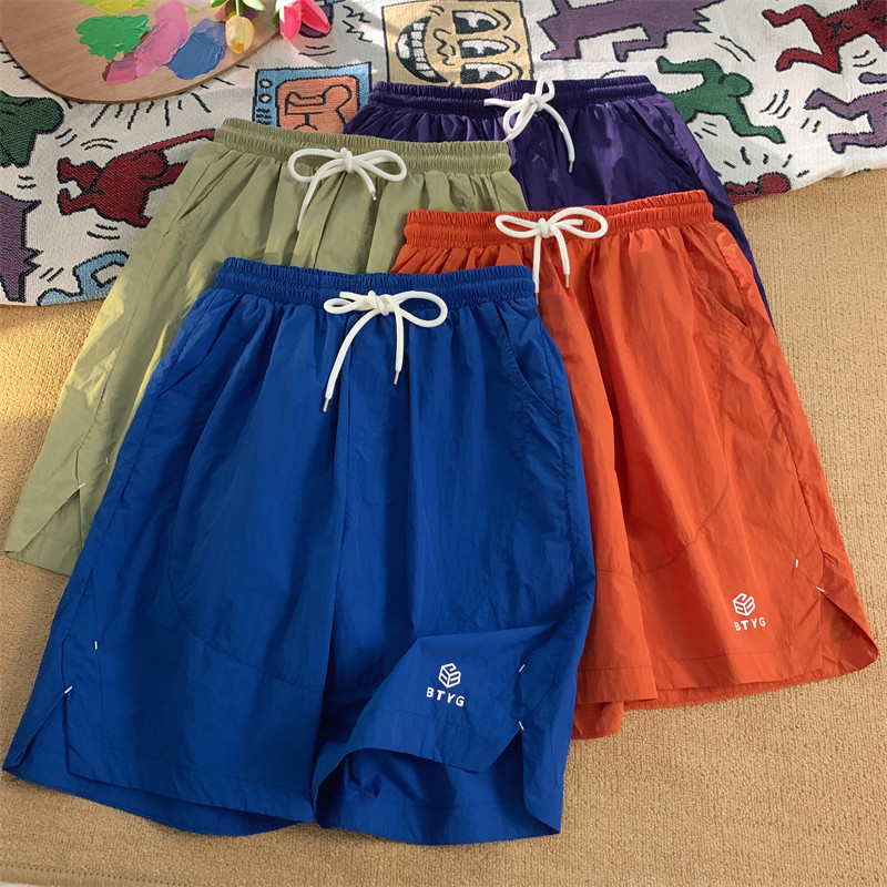 多巴胺短裤男女夏季韩版速干大码宽松百搭五分裤226-3-k9699-P27,男装牛仔裤,星座226-3
