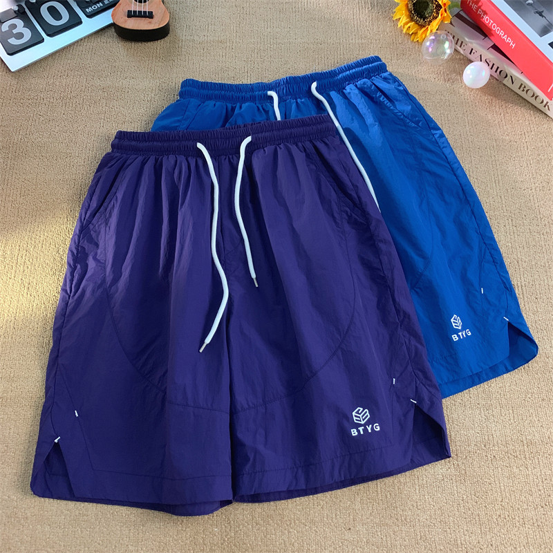多巴胺短裤男女夏季韩版速干大码宽松百搭五分裤226-3-k9699-P27,男装牛仔裤,星座226-3