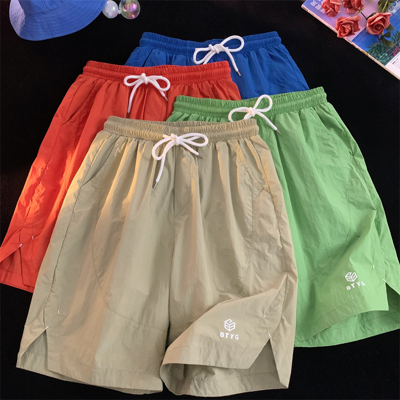 多巴胺短裤男女夏季韩版速干大码宽松百搭五分裤226-3-k9699-P27,男装牛仔裤,星座226-3