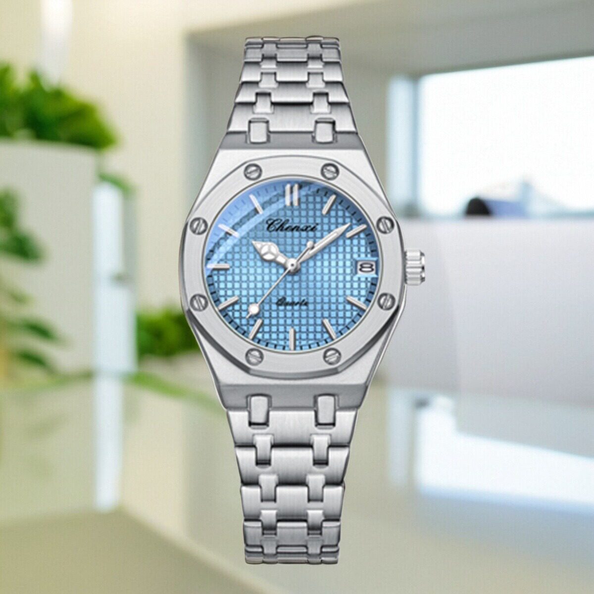 十大名品牌女士手表防水夜光气质石英表女款钢带日历简约腕表商务