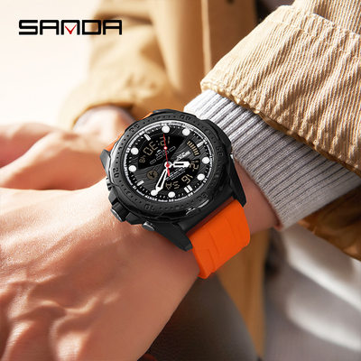 三达新品批发手表时尚潮流运动手