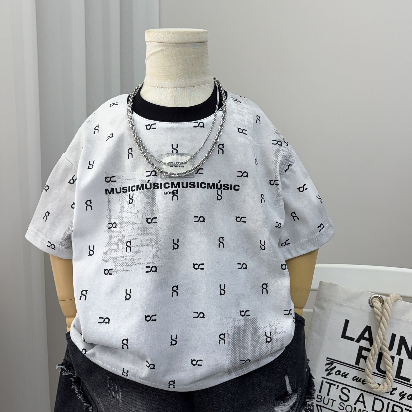 男童夏装短袖t恤2026新款5儿童夏季上衣6男孩9韩版7宽松8痞帅3岁4