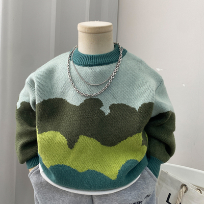 毛衣男童休闲秋冬洋气