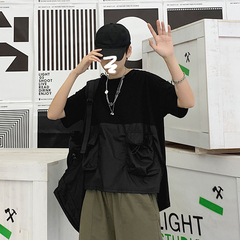 Men's T-shirt with big pocket