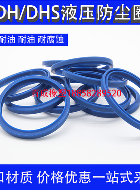 DH/DHS液压油缸防尘密封圈 台湾DZ聚氨酯油封DH20*28*4.5/6