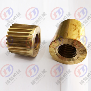 皖南铜螺母X6132带齿螺母05-043齿数28高47 罗母05-100/T36*6高70